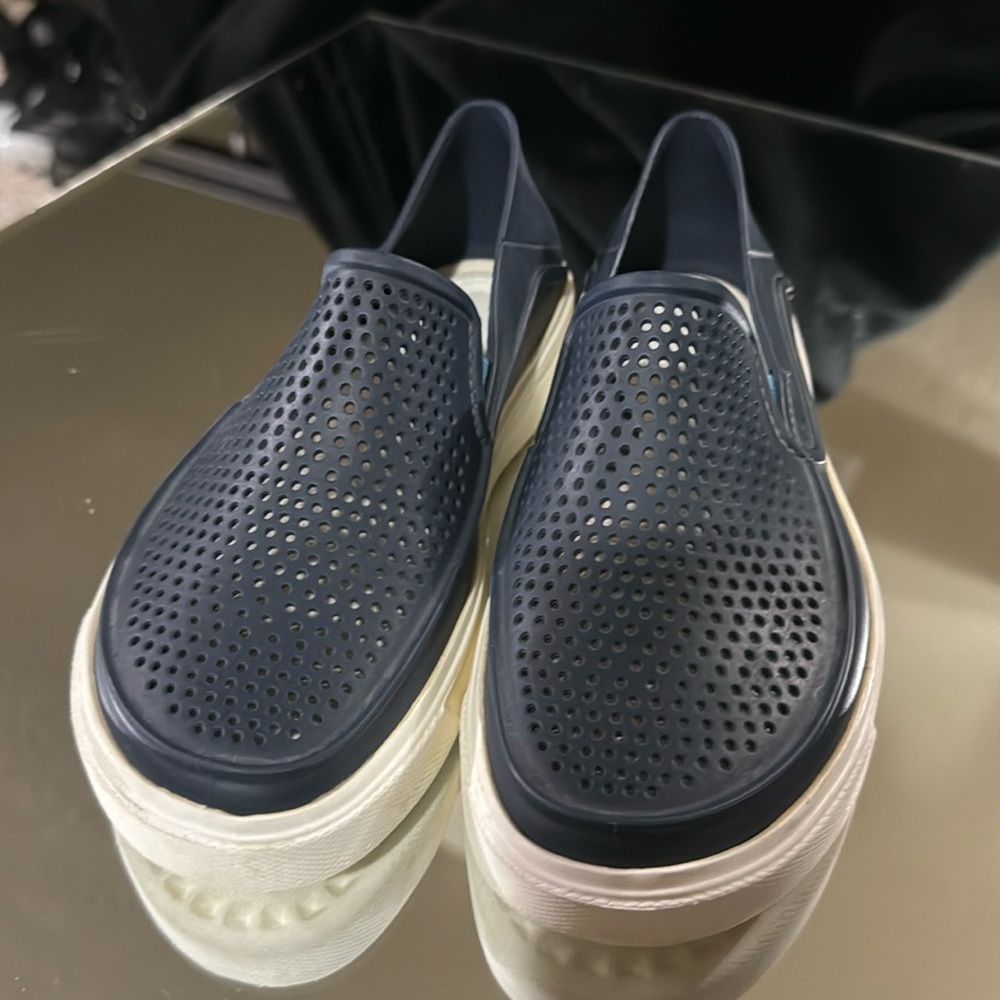 Kids Crocs boat loafers